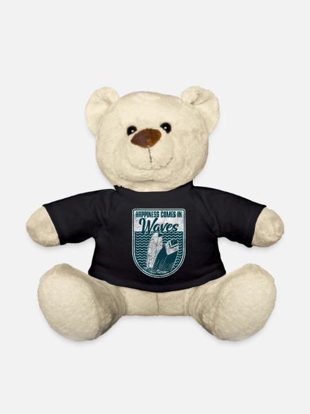 Surfeur Surferboy Windsurfer - Nounours - noir
