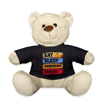 Aquarium Hobby Fisch Haustier - Teddy - Schwarz - Vorne