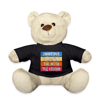 Wirt Bier Bar Tabak - Teddy - Schwarz - Vorne