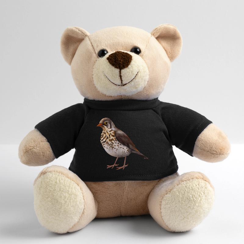 Grive oiseau Nounours