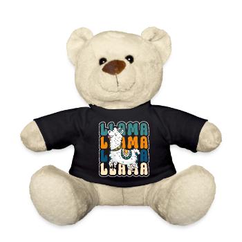 Lama Lasttier Niedlich Züchter - Teddy - Schwarz - Vorne