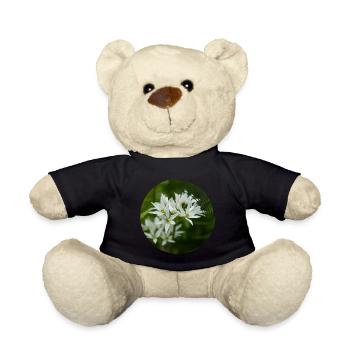 When the wild garlic blooms, it smells of leeks - Teddy Bear - black - Front
