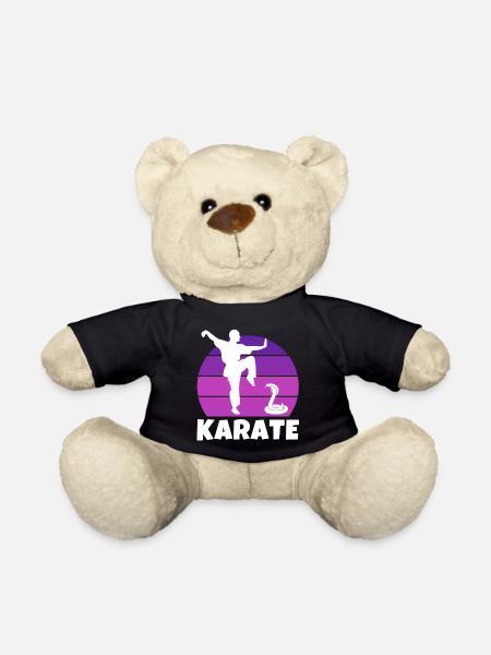Karate, Karateka, Karatesport - Teddy - Schwarz