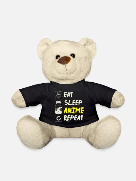 Anime Waifu - Teddy - Schwarz