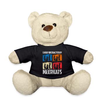 Wildtier Zoo Querstreifen - Teddy - Schwarz - Vorne