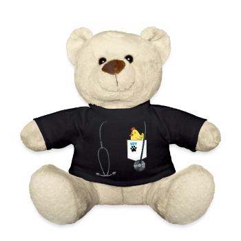 Future Veterinarian Costume School Career Day - Teddy Bear - black - Front