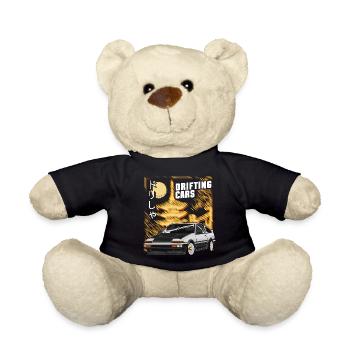 Moteur de combustion de voiture à la dérive - Nounours - noir - Devant