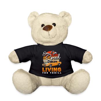 Motorsport Tuner Burnout Racer - Teddy Bear - black - Front