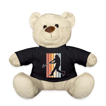 Base-ball - Nounours - noir - Devant