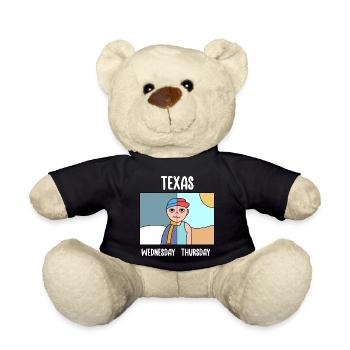 Das texanische Wetter Ändert das Design für stolze - Teddy - Schwarz - Vorne