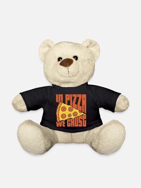 in pizza we crust Design for a pizza maker - Teddy - Schwarz