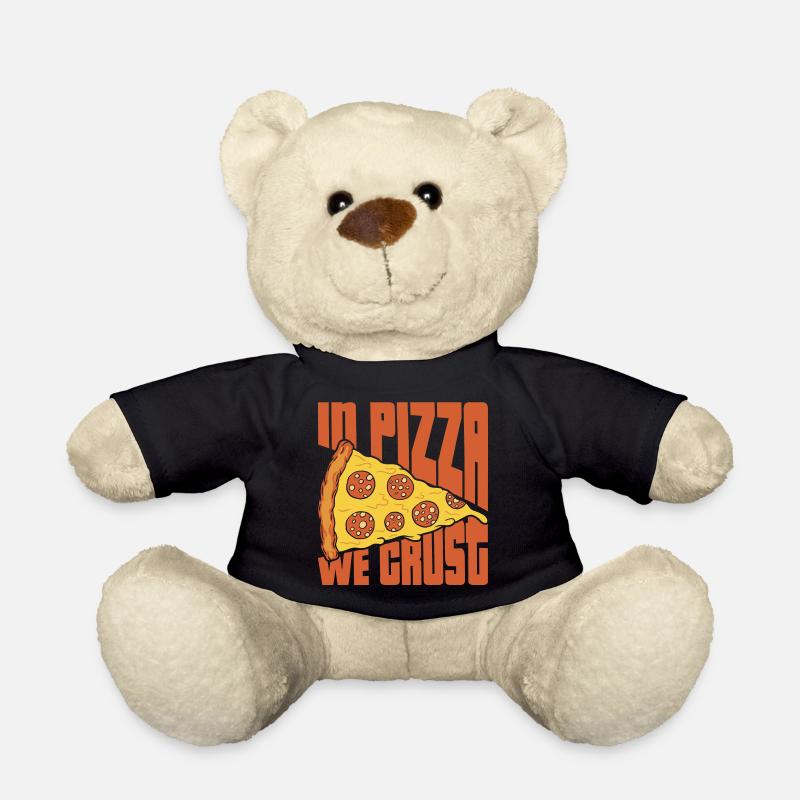 in pizza we crust Design for a pizza maker - Teddy - Schwarz