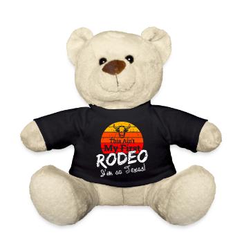 Nicht mein erstes Rodeo-Design für stolze Texaner - Teddy - Schwarz - Vorne