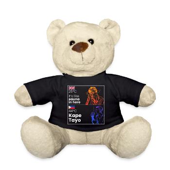 Kape Tayo Kaffeedesign für stolze Pinoys - Teddy - Schwarz - Vorne