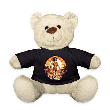 Basketballerin - Teddy - Schwarz - Vorne