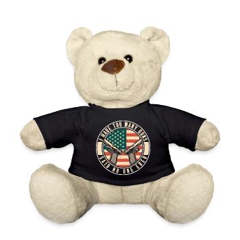 Waffenclub Schießen Jagd - Teddy - Schwarz - Vorne