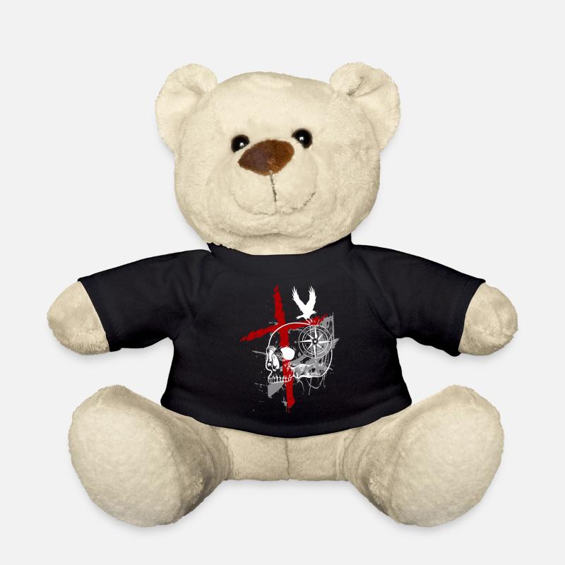 Style Tatouage Style Horreur Cool - Nounours - noir