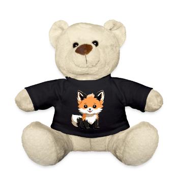 Süßer Fuchs - Teddy - Schwarz - Vorne