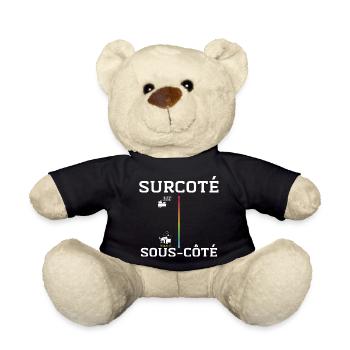 Réunion vs Sieste - Nounours - noir - Devant