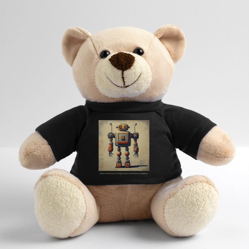 Dire Déclaration Intelligence Robot Rétro Nerd Lo Nounours