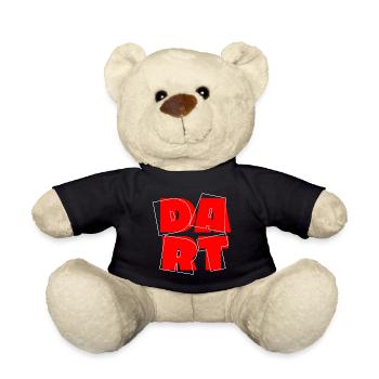 Jeu de fléchettes Dart Dart King 180 Bullseye - Nounours - noir - Devant