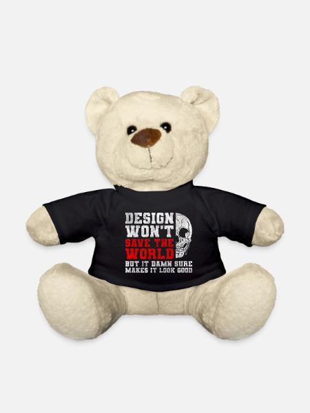 Kunst Zeichnen Zeichnungen - Teddy - Schwarz
