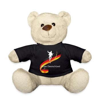 Dance, Team Deutschland, Tänzer Team, Tanzen - Teddy - Schwarz - Vorne