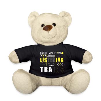 Chemin de fer Trains Train Guiding Passion - Nounours - noir - Devant