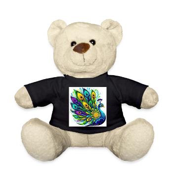 Pfau - Teddy - Schwarz - Vorne