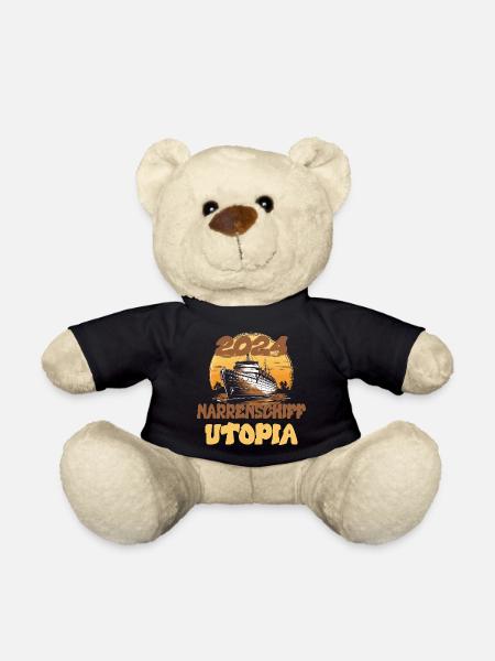 Narrenschiff Utopia, Zitat - Teddy - Schwarz