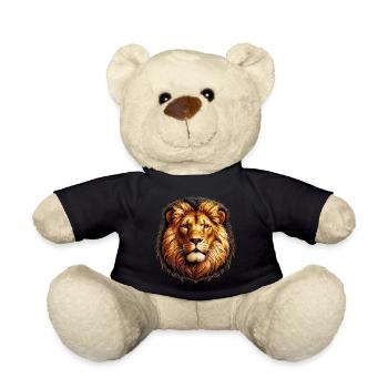 Löwe - Teddy - Schwarz - Vorne