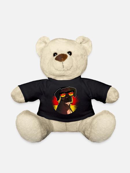 DDR - Teddy - Schwarz