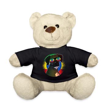Ethiopia - Teddy Bear - black - Front