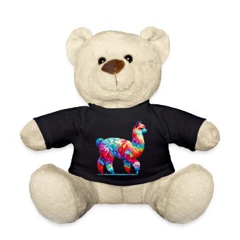 Alpaka - Teddy - Schwarz - Vorne