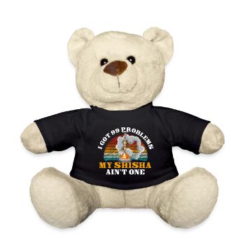 Wasserpfeife Rauchen Pfeife Orientalisch - Teddy - Schwarz - Vorne