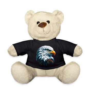 Eagle - Teddy Bear - black - Front