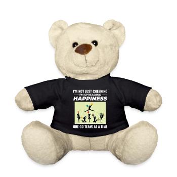 Pom-pom girl Cheerleading Girl Cheering Cheer Squad - Nounours - noir - Devant