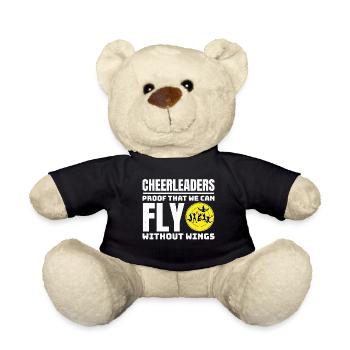 Pom-pom girl Cheerleading Girl Cheering Cheer Squad - Nounours - noir - Devant