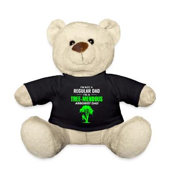 Baumpfleger Baumchirurg Kletterer Klettertrimmer - Teddy - Schwarz - Vorne