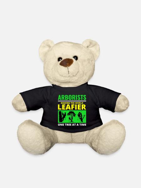Baumpfleger Baumchirurg Kletterer Klettertrimmer - Teddy - Schwarz