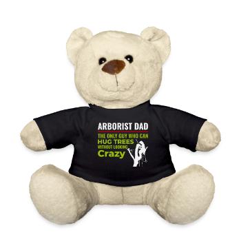 Baumpfleger Baumchirurg Kletterer Klettertrimmer - Teddy - Schwarz - Vorne