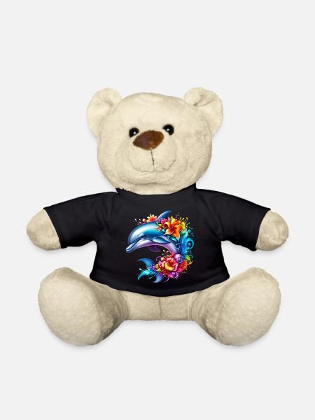 Delfin - Teddy - Schwarz