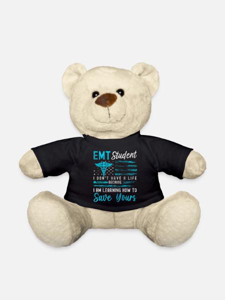Student Uni Computer Lehrer - Teddy - Schwarz