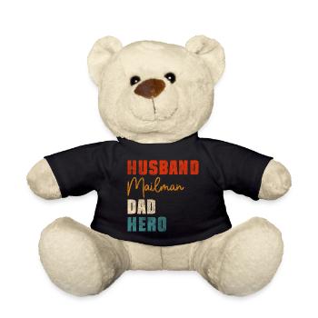 Post parcel service - Teddy Bear - black - Front