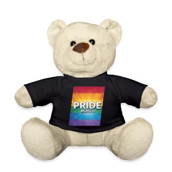 LGBTQ Pride Month - Teddy Bear - black - Front