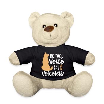 Hunderettung Tierrechte - Teddy - Schwarz - Vorne