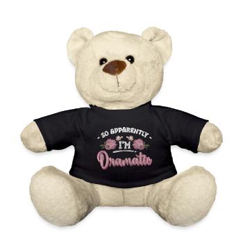Dramaqueen weiblich mimimi - Teddy - Schwarz - Vorne