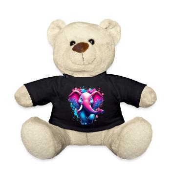 Elefant - Teddy - Schwarz - Vorne