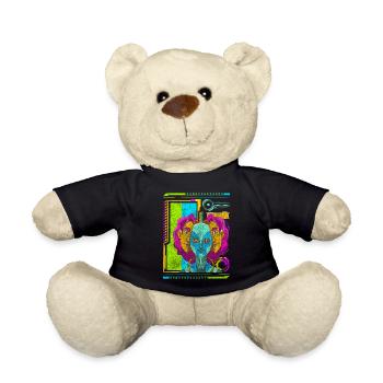 Future Cosplay Neon Gamer - Nounours - noir - Devant