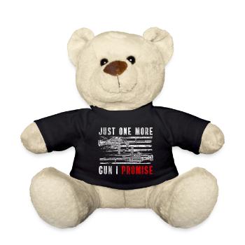 Weapon Sport Shooter Ammunition Shooting Sports - Teddy Bear - black - Front